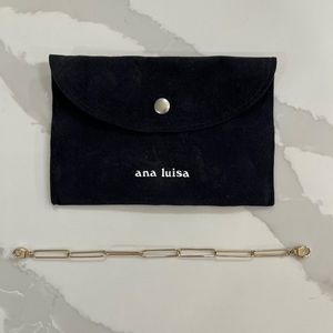 Ana Luisa paper lip bracelet